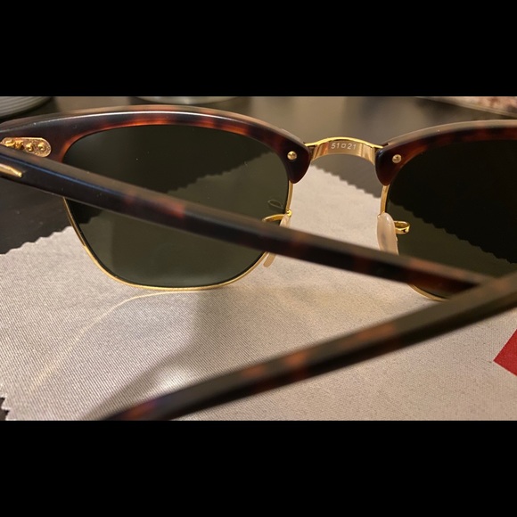 (SOLD) 🔥 Unisex RAY-BAN RB3016 CLUBMASTER mirror lense - Picture 6 of 8